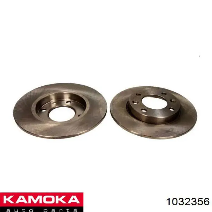 Купити 1032356 Kamoka Диск заднього гальма