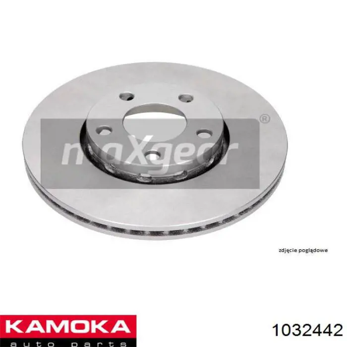 Диск переднього гальма Kamoka 1032442 ціна, від 42.66 USD