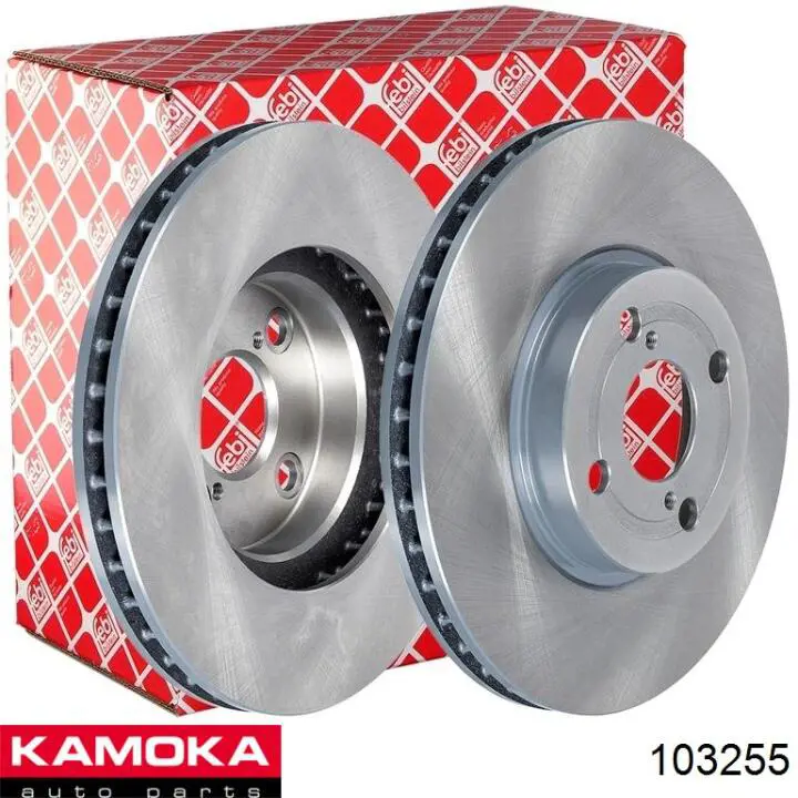 Диск переднього гальма Kamoka 103255 ціна, від 36.43 USD