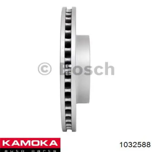 Диск гальмівний передній Kamoka 1032588