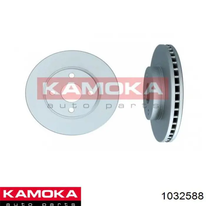 Диск переднього гальма Kamoka 1032588 ціна, від 30.94 USD