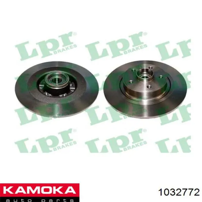 Купити 1032772 Kamoka Диск заднього гальма