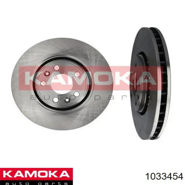 1033454 Kamoka диск гальмівний передній