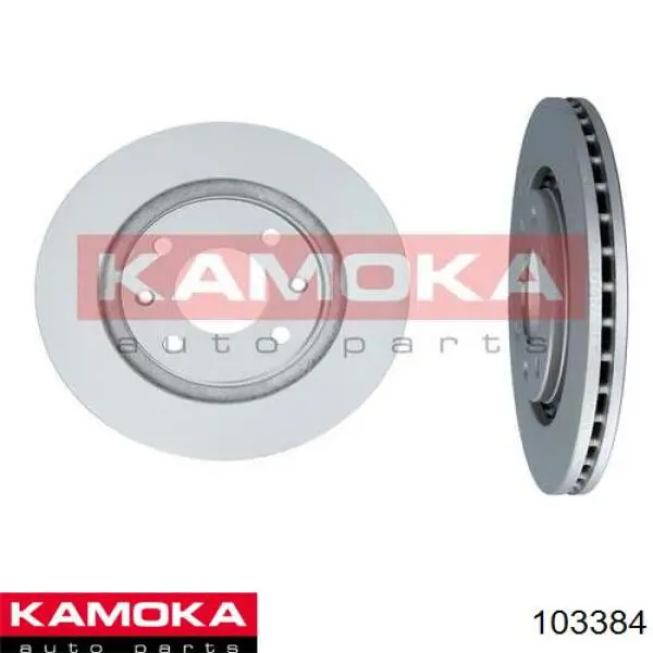 Диск переднього гальма Kamoka 103384 ціна, від 23.57 USD