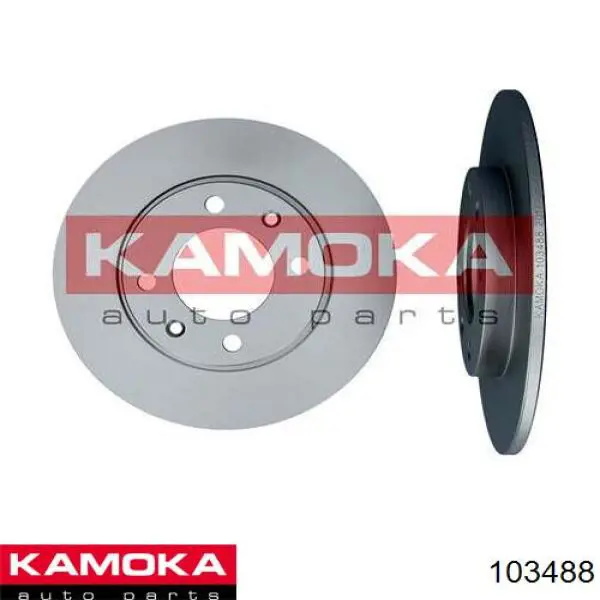 103488 Kamoka диск гальмівний задній