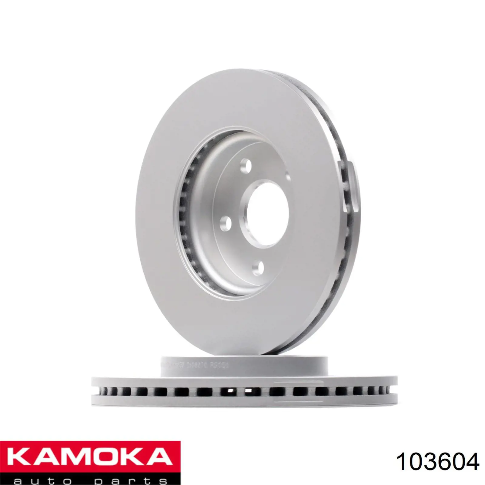 Гальмівні диски передні 103604 Kamoka