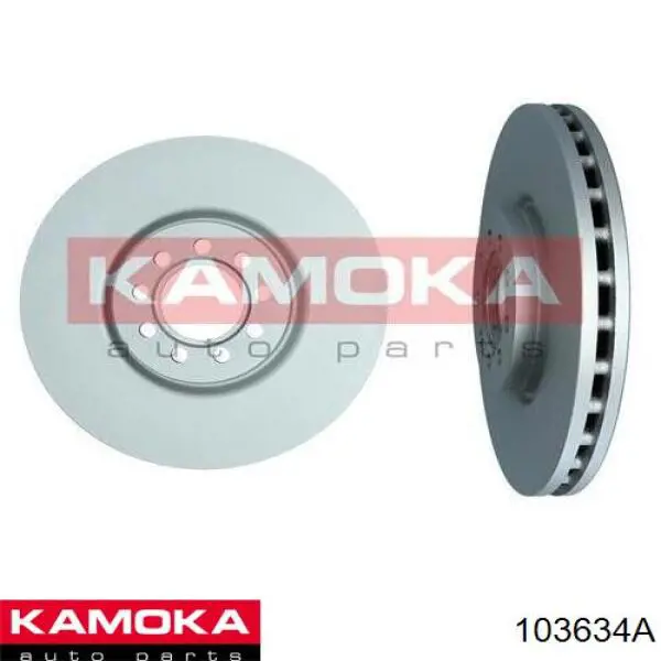 103634A Kamoka диск гальмівний передній