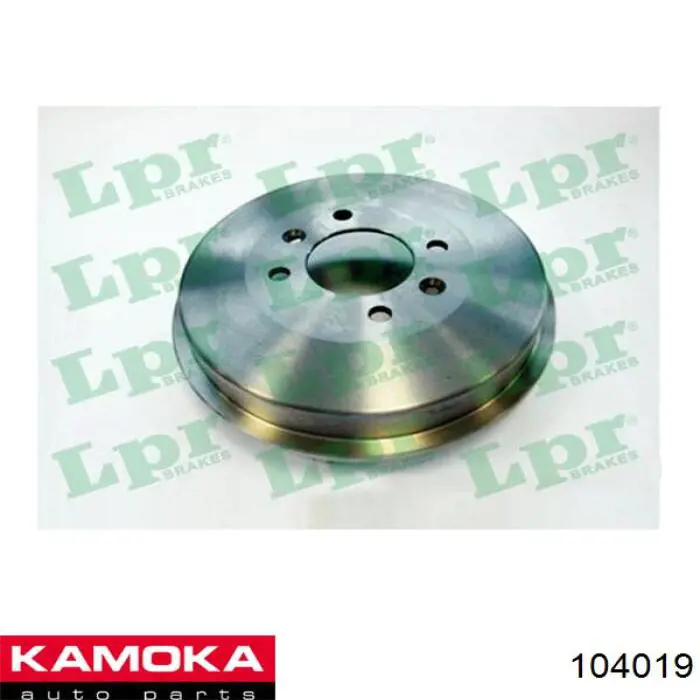 Барабан гальмівний задній 104019 Kamoka