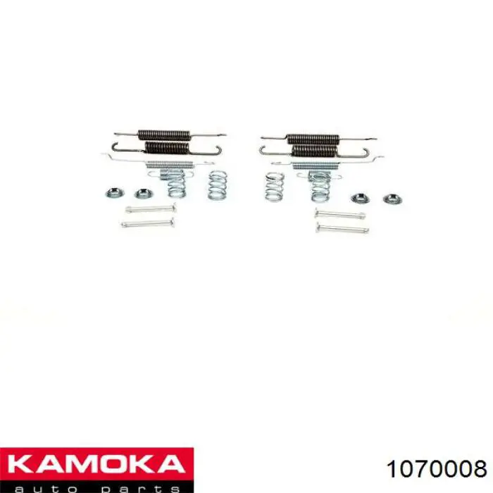 Монтажний комплект задніх барабанних колодок Kamoka 1070008 ціна, від 6.38 USD