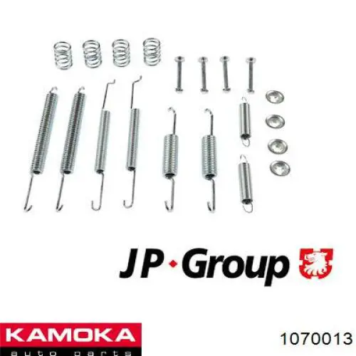 Монтажний комплект задніх барабанних колодок Kamoka 1070013 ціна, від 7.12 USD