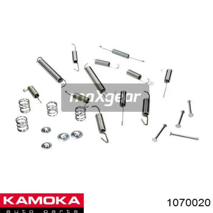 Монтажний комплект задніх барабанних колодок Kamoka 1070020 ціна, від 8.96 USD