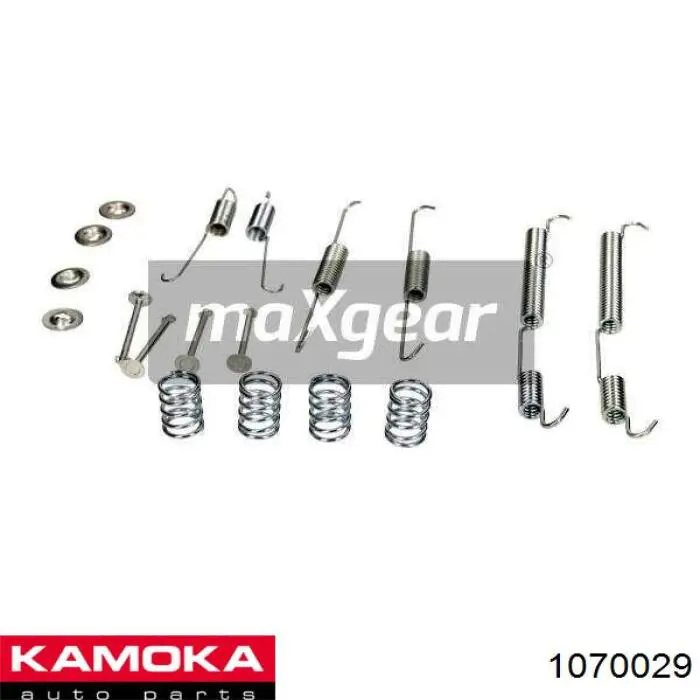 Монтажний комплект задніх барабанних колодок Kamoka 1070029 ціна, від 5.53 USD
