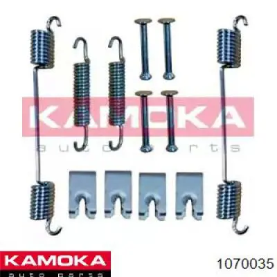 Купити 1070035 Kamoka Монтажний комплект задніх барабанних колодок