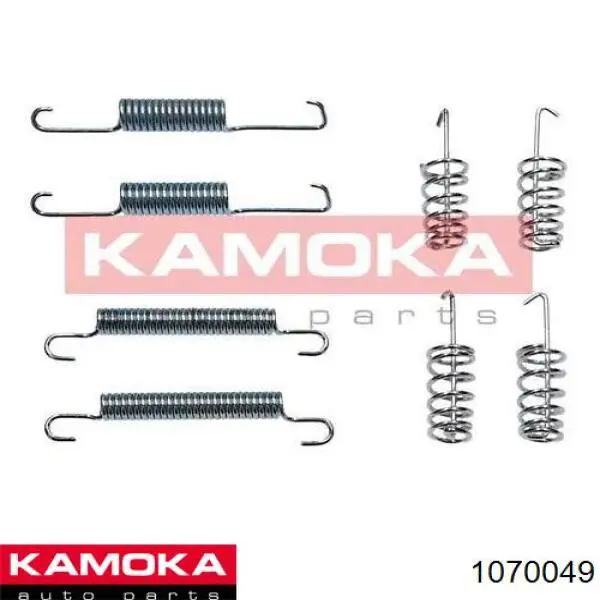 Монтажний комплект задніх барабанних колодок Kamoka 1070049 ціна, від 3.08 USD