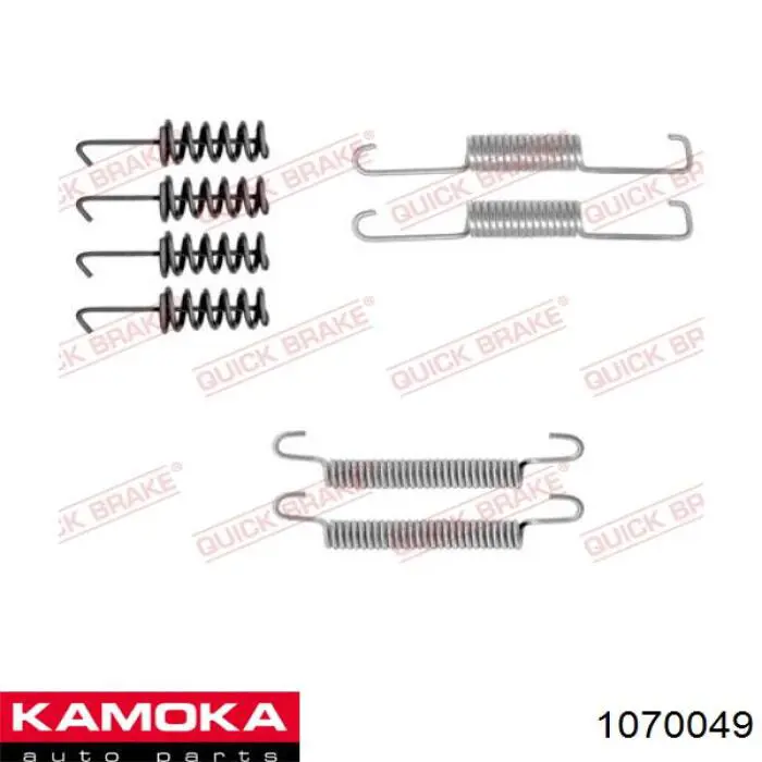 Монтажний комплект задніх барабанних колодок 0774 Quick Brake