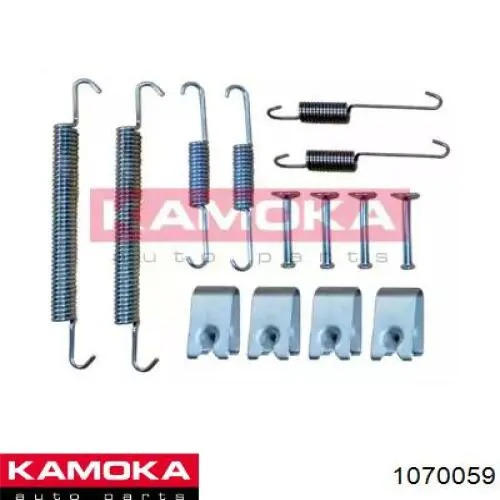 Купити 1070059 Kamoka Монтажний комплект задніх барабанних колодок