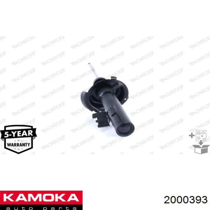 2000393 Kamoka амортизатор передній, правий