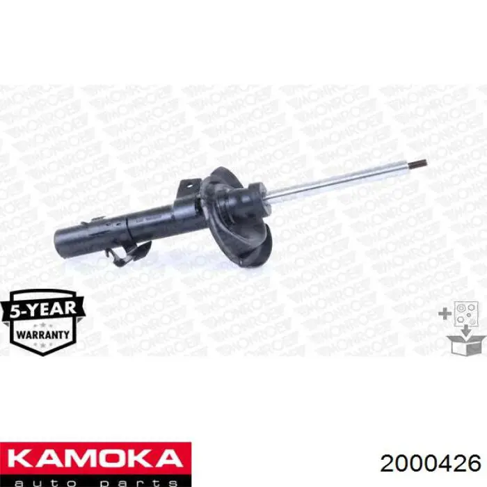 Амортизатор передній, правий Kamoka 2000426 ціна, від 38.26 USD