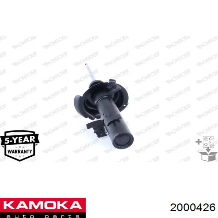 Купити 2000426 Kamoka Амортизатор передній, правий
