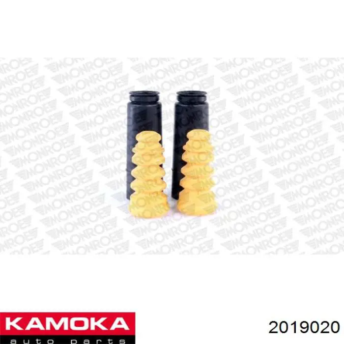 2019020 Kamoka буфер-відбійник амортизатора заднього + пильовик