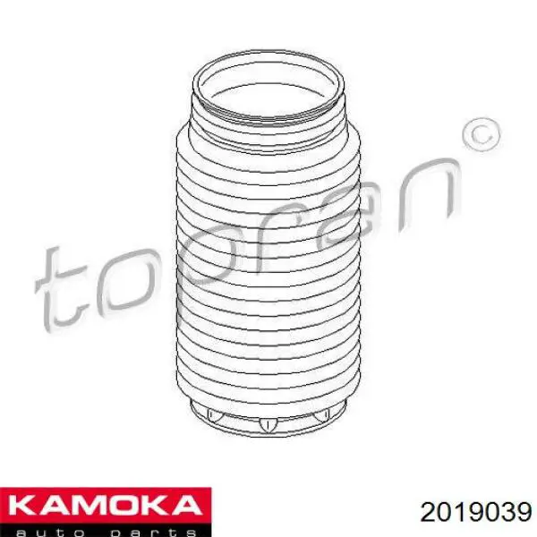 Відбійник заднього амортизатора 2019039 Kamoka
