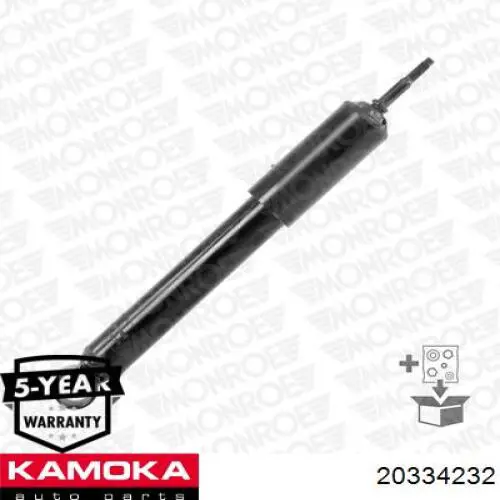 Амортизатор задній Kamoka 20334232 ціна, від 30.28 USD