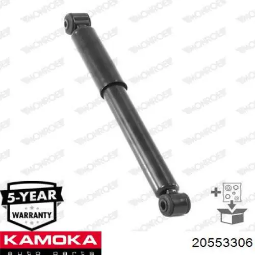 Амортизатор задній Kamoka 20553306 ціна, від 24.21 USD