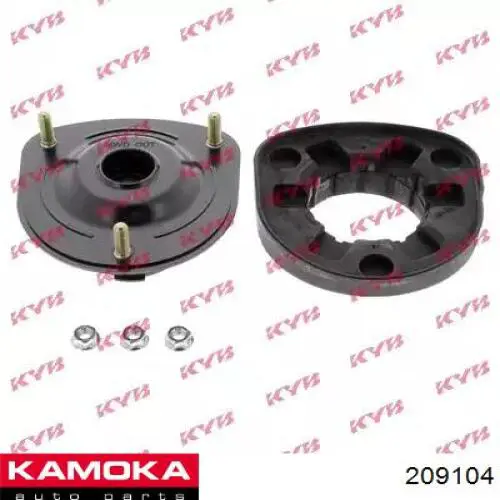 Опора амортизатора заднього Kamoka 209104 ціна, від 36.03 USD
