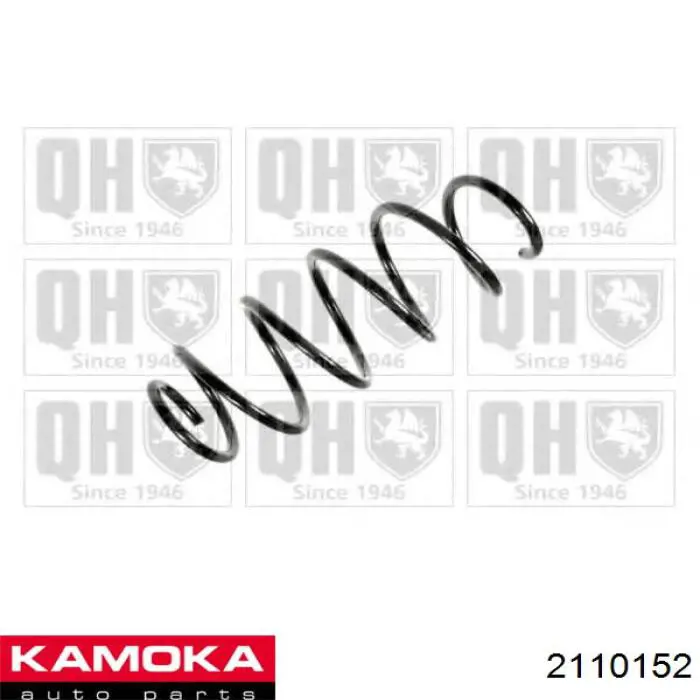 Пружина передня 2110152 Kamoka
