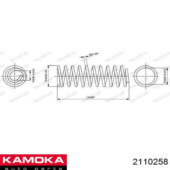 4813113170 Toyota Пружина амортизатора передняя