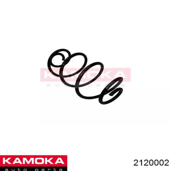 2120002 Kamoka Пружина підвіски задня