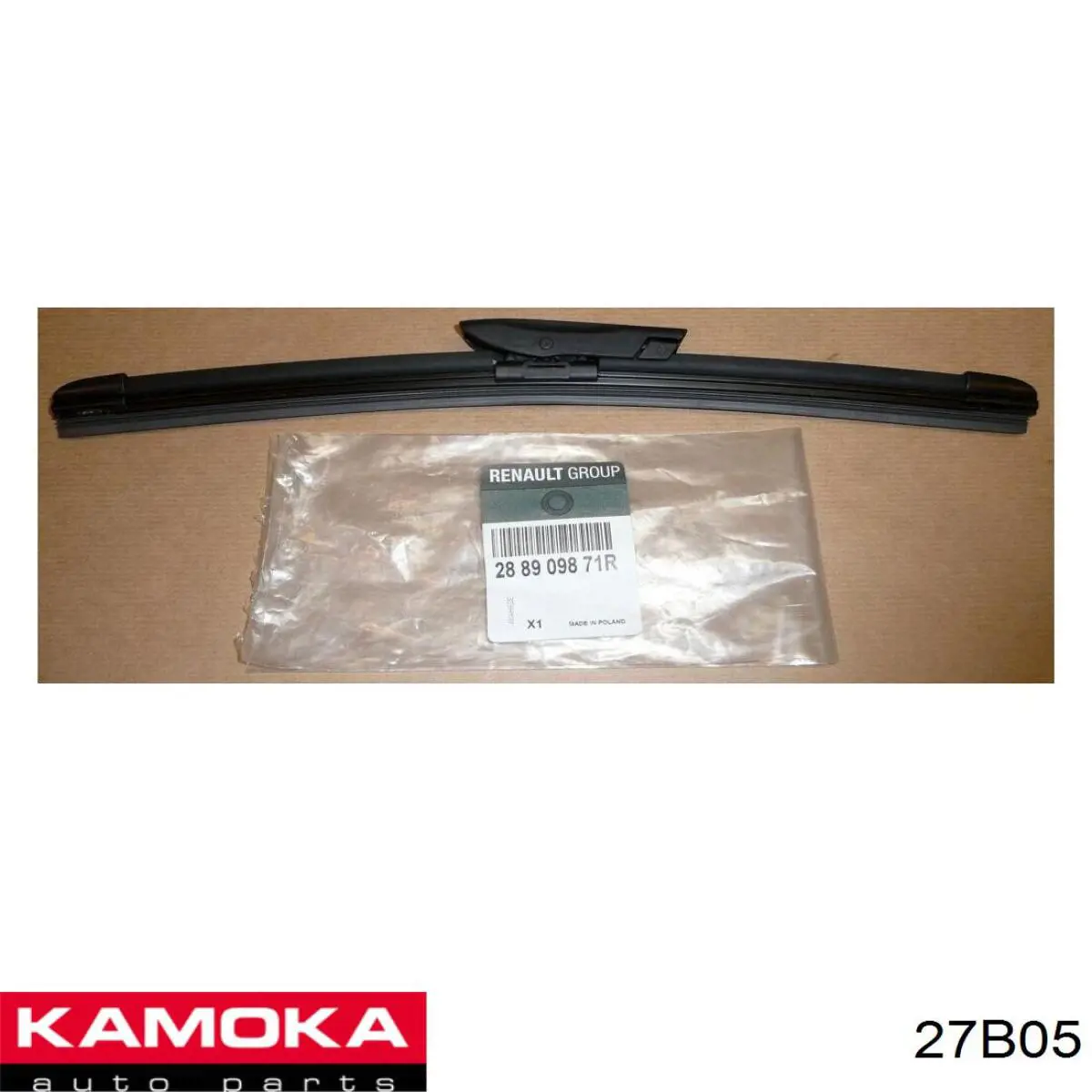 Щітка-двірник лобового скла, комплект з 2-х шт. Kamoka 27B05 ціна, від 24.58 USD