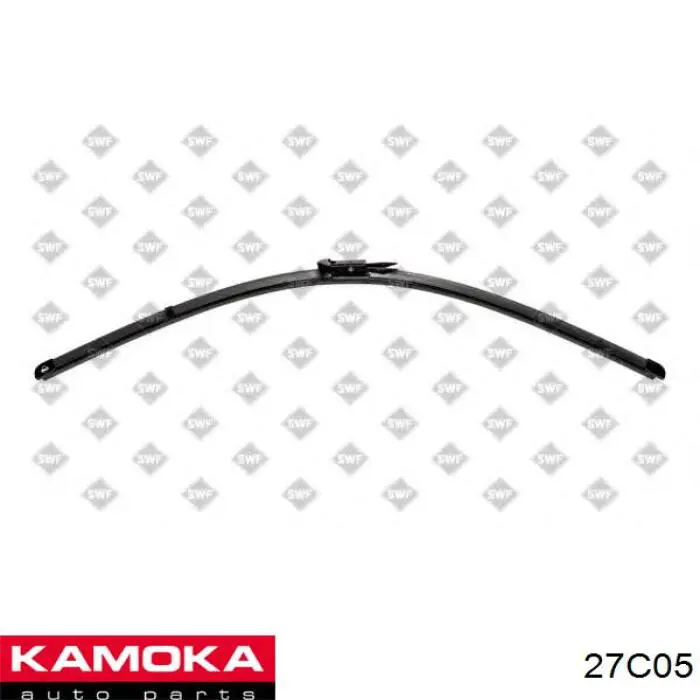 Щітка-двірник лобового скла, комплект з 2-х шт. Kamoka 27C05 ціна, від 28.03 USD