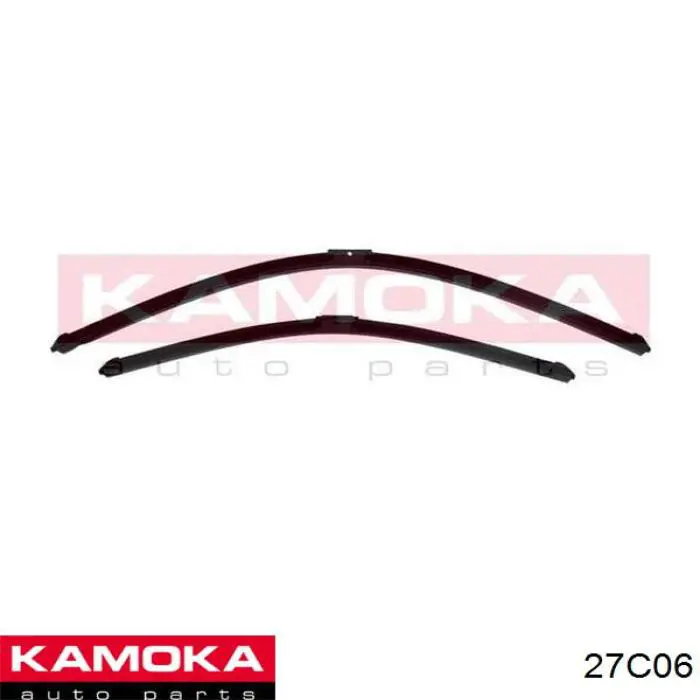 27C06 Kamoka щітка-двірник лобового скла, комплект з 2-х шт.