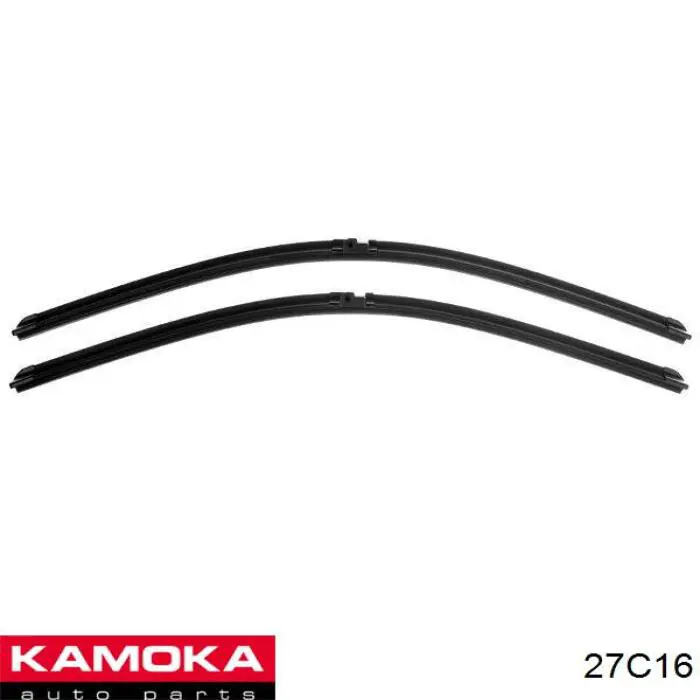 27C16 Kamoka щітка-двірник лобового скла, комплект з 2-х шт.