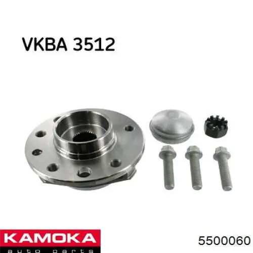 Маточина переднього колеса Kamoka 5500060