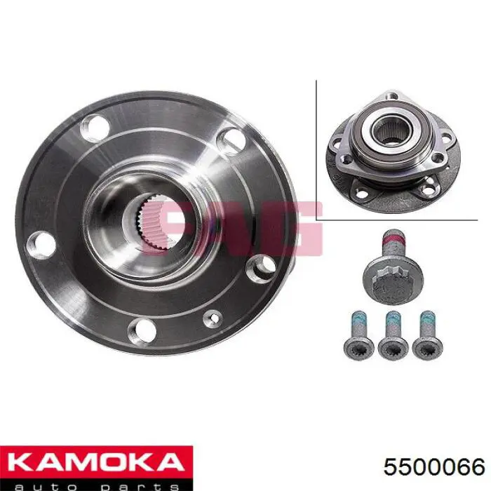 Маточина переднього колеса Kamoka 5500066