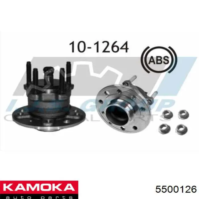 Маточина заднього колеса Kamoka 5500126