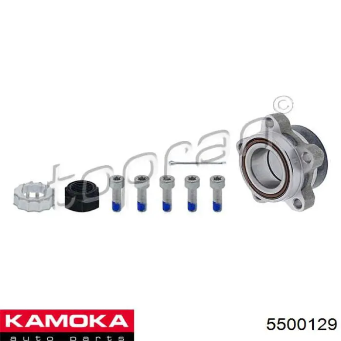 5500129 Kamoka Підшипник маточини передньої