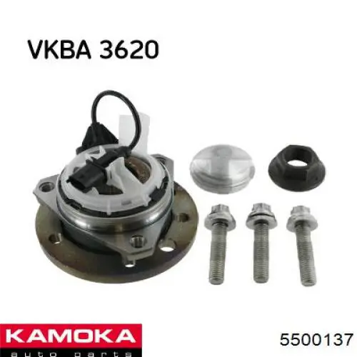 Маточина колеса передня Kamoka 5500137 ціна, від 71.82 USD