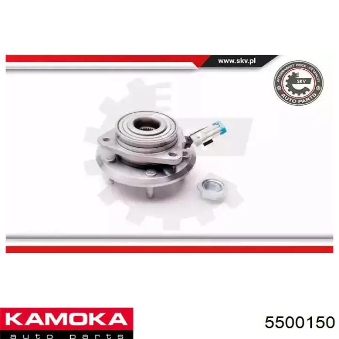 Маточина колеса передня Kamoka 5500150 ціна, від 65.97 USD