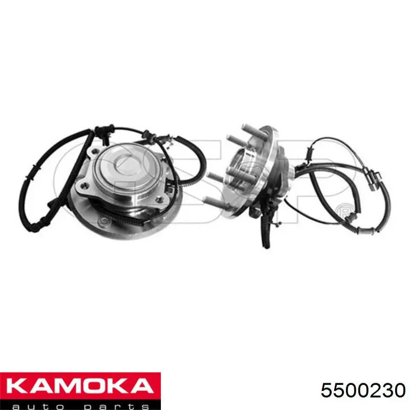 Маточина задня ліва 5500230 Kamoka