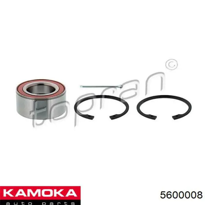 5600008 Kamoka Підшипник маточини передньої