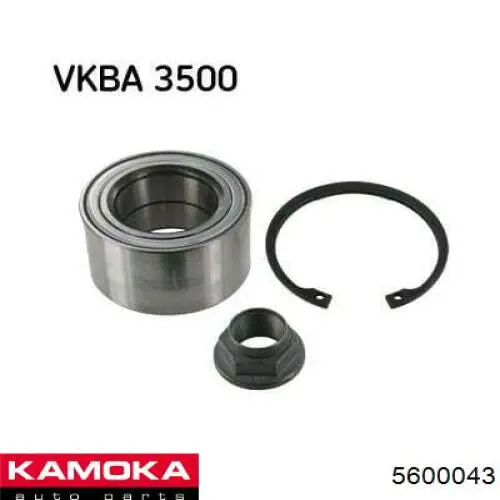 Підшипник маточини Kamoka 5600043