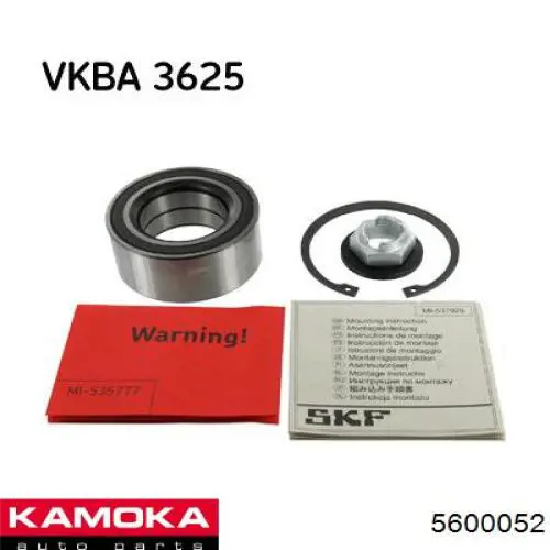 Підшипник маточини Kamoka 5600052