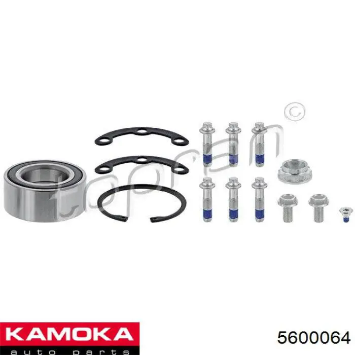 5600064 Kamoka Підшипник ступиці задньої