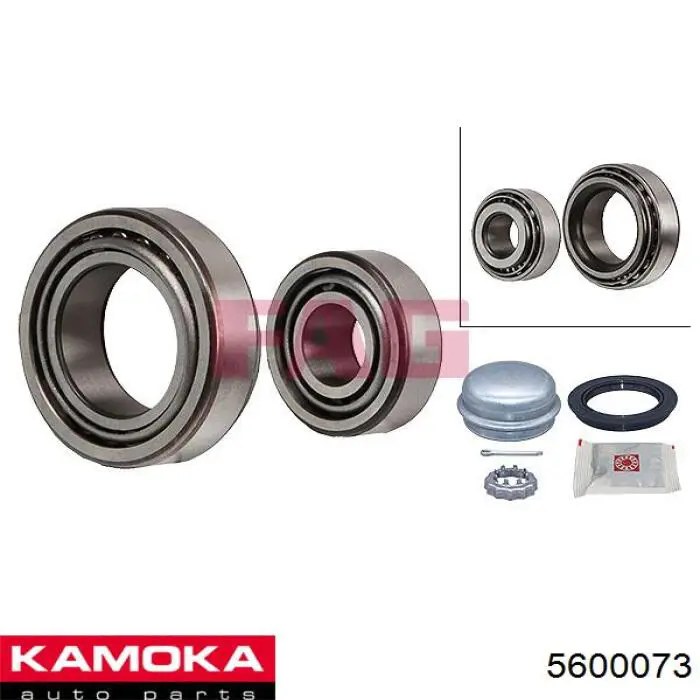 5600073 Kamoka Підшипник ступиці задньої