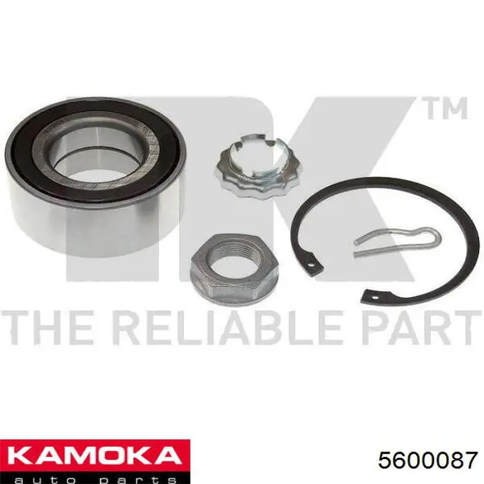 Комплект підшипник маточини передньої Kamoka 5600087 ціна, від 24.41 USD