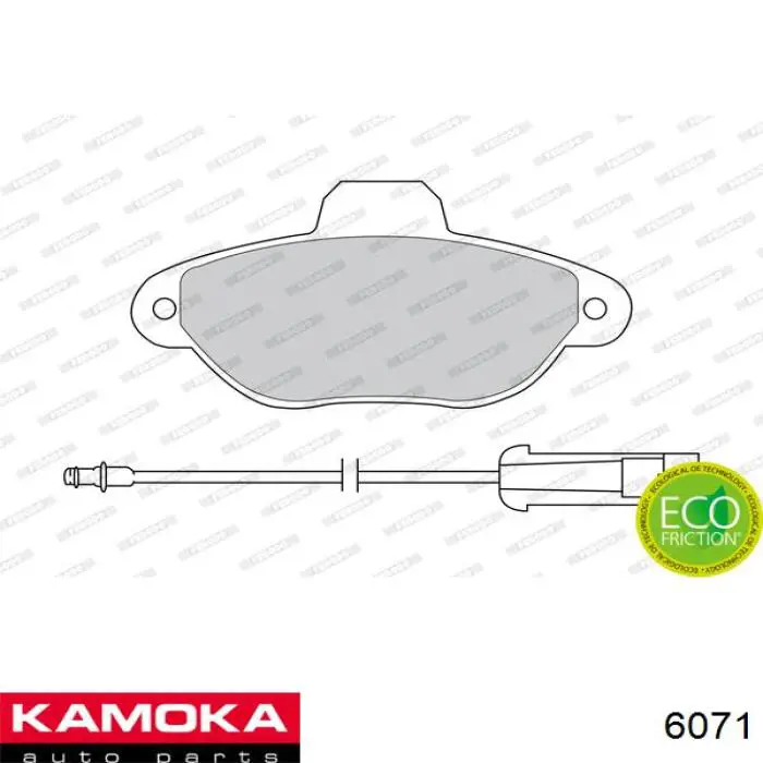 Граната колісна Kamoka 6071 ціна, від 34.15 USD