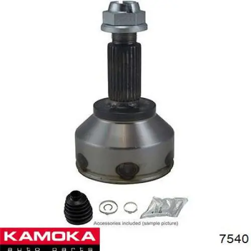 7540 Kamoka Граната зовнішня